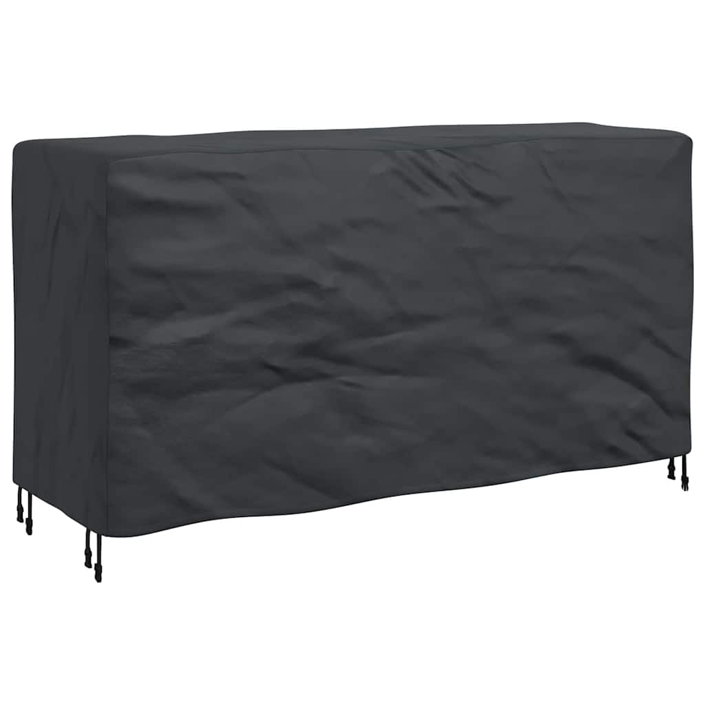 vidaXL Husă pentru mobilă Simplu Negru 180 x 70 x 90 cm 210D