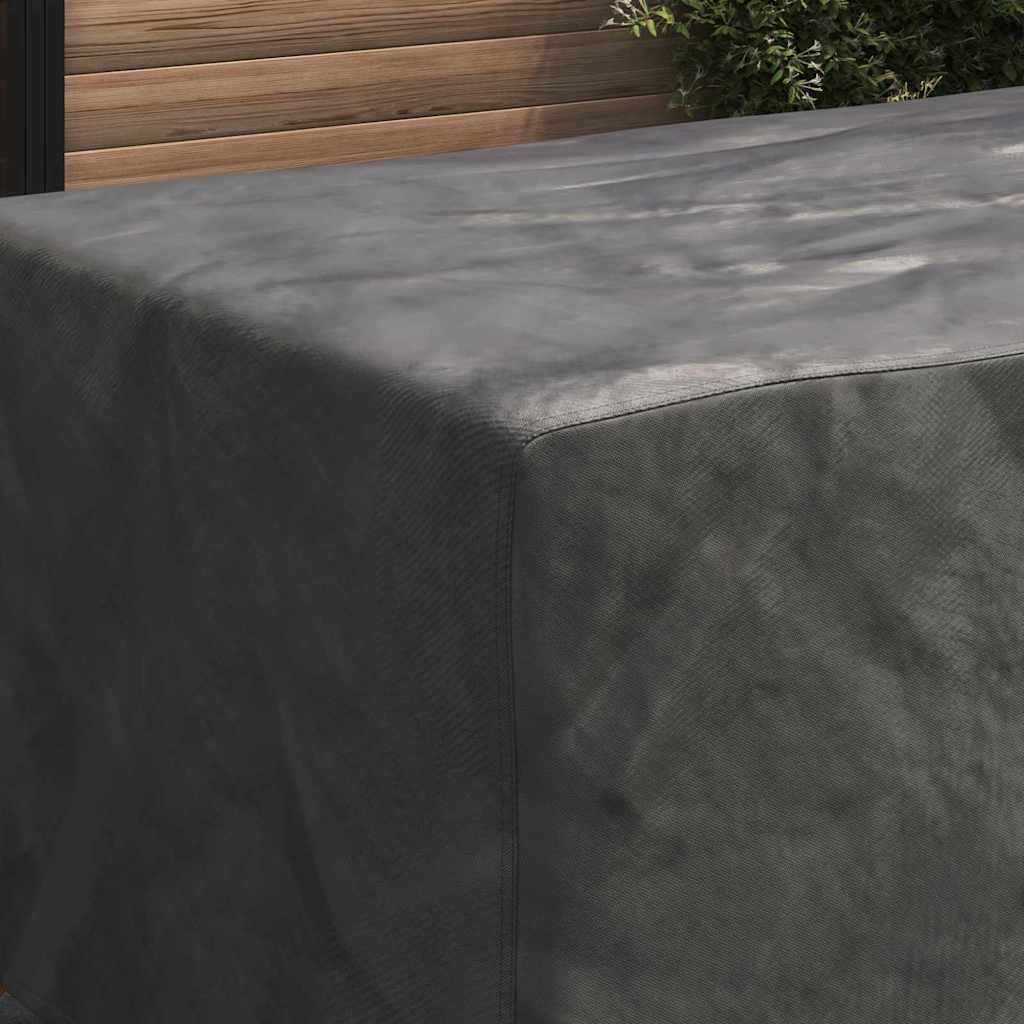 vidaXL Husă pentru mobilă Simplu Negru 200 x 110 x 70 cm 210D