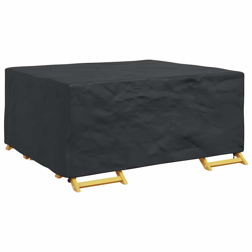 vidaXL Husă pentru mobilă Simplu Negru 200 x 150 x 85 cm 600D