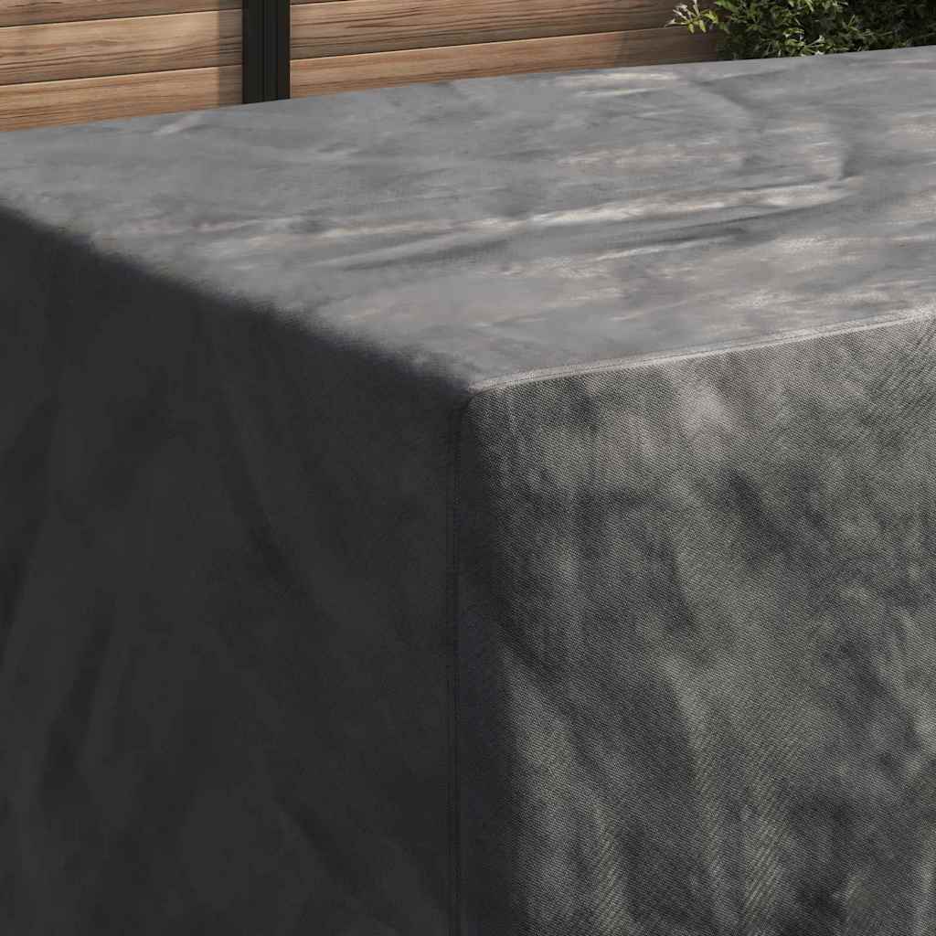 vidaXL Husă pentru mobilă Simplu Negru 300 x 110 x 70 cm 210D