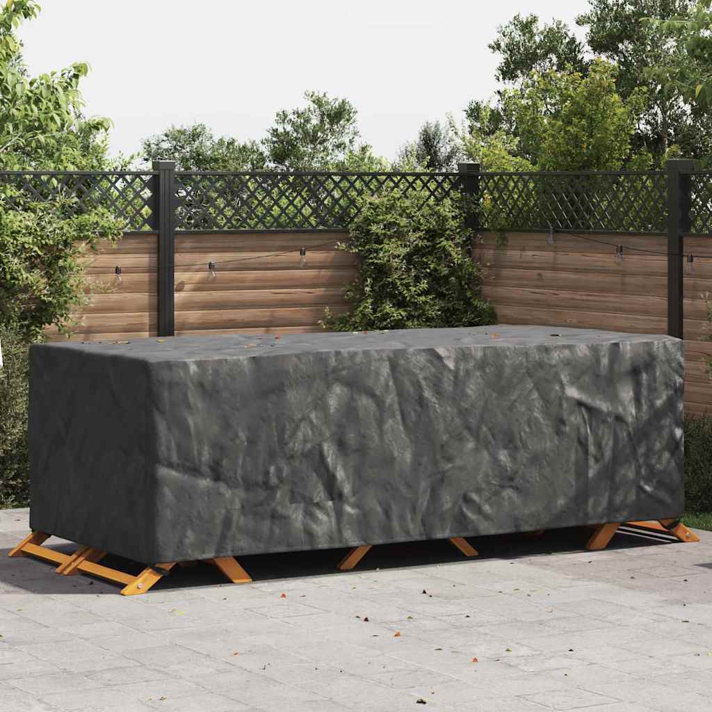 vidaXL Husă pentru mobilă Simplu Negru 300 x 110 x 70 cm 600D