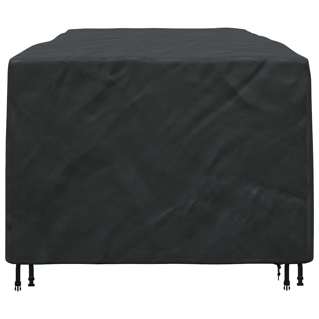 vidaXL Husă pentru mobilă Simplu Negru 300 x 140 x 90 cm 600D