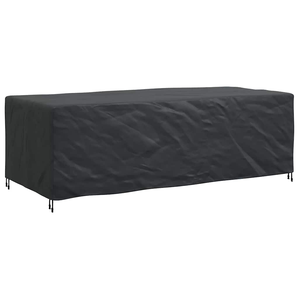 vidaXL Husă pentru mobilă Simplu Negru 300 x 140 x 90 cm 600D