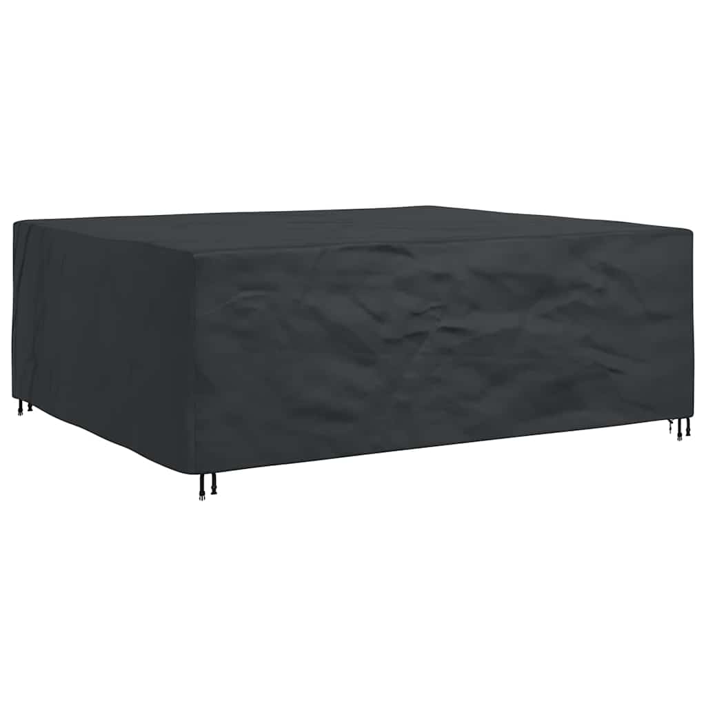 vidaXL Husă pentru mobilă Simplu Negru 300 x 250 x 70 cm 210D