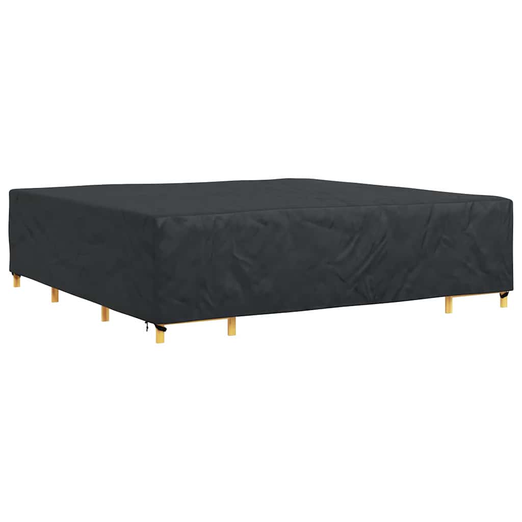 vidaXL Husă pentru mobilă Simplu Negru 300 x 300 x 70 cm 210D
