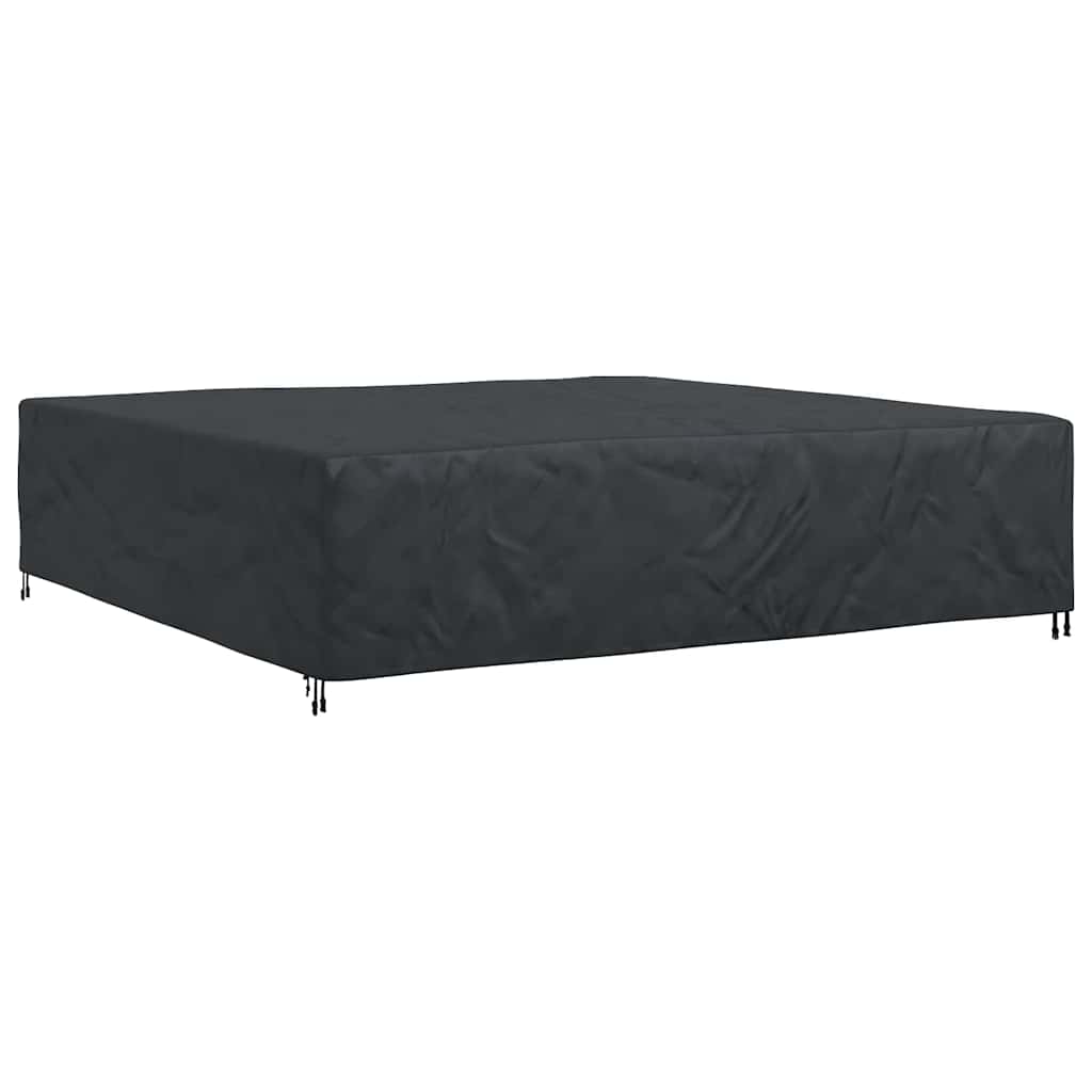 vidaXL Husă pentru mobilă Simplu Negru 300 x 300 x 70 cm 600D