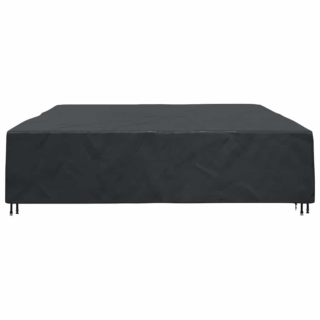 vidaXL Husă pentru mobilă Simplu Negru 400 x 300 x 70 cm 600D