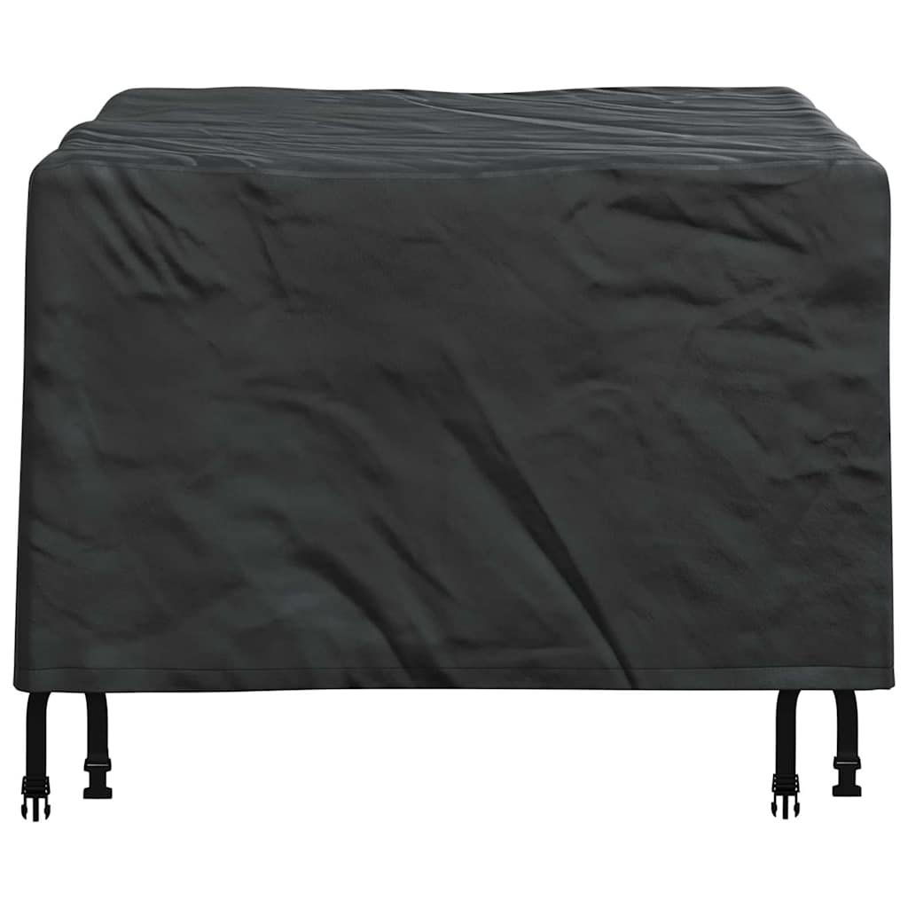 vidaXL Husă pentru mobilă Simplu Negru 60 x 60 x 45 cm țesătură