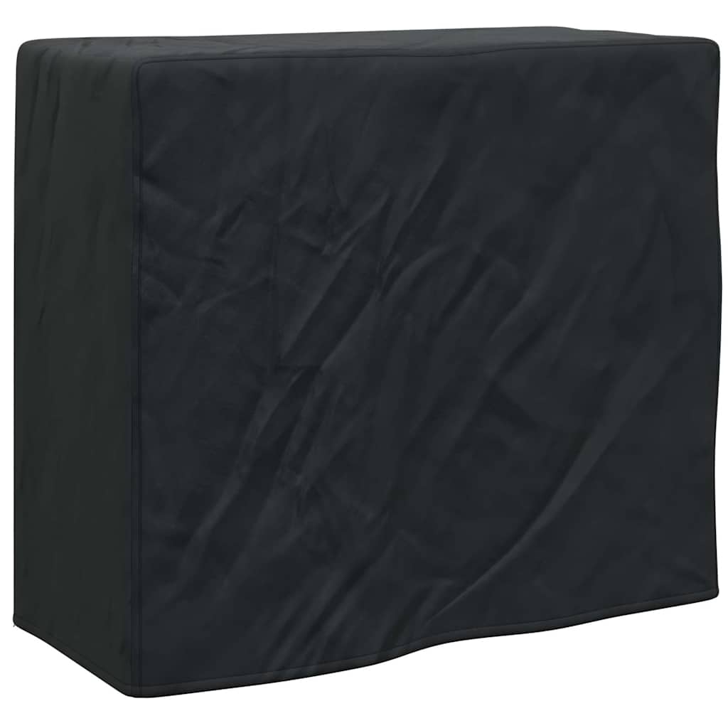 vidaXL Husă pentru suport de lemne Negru 61 x 122 x 106 cm țesătură