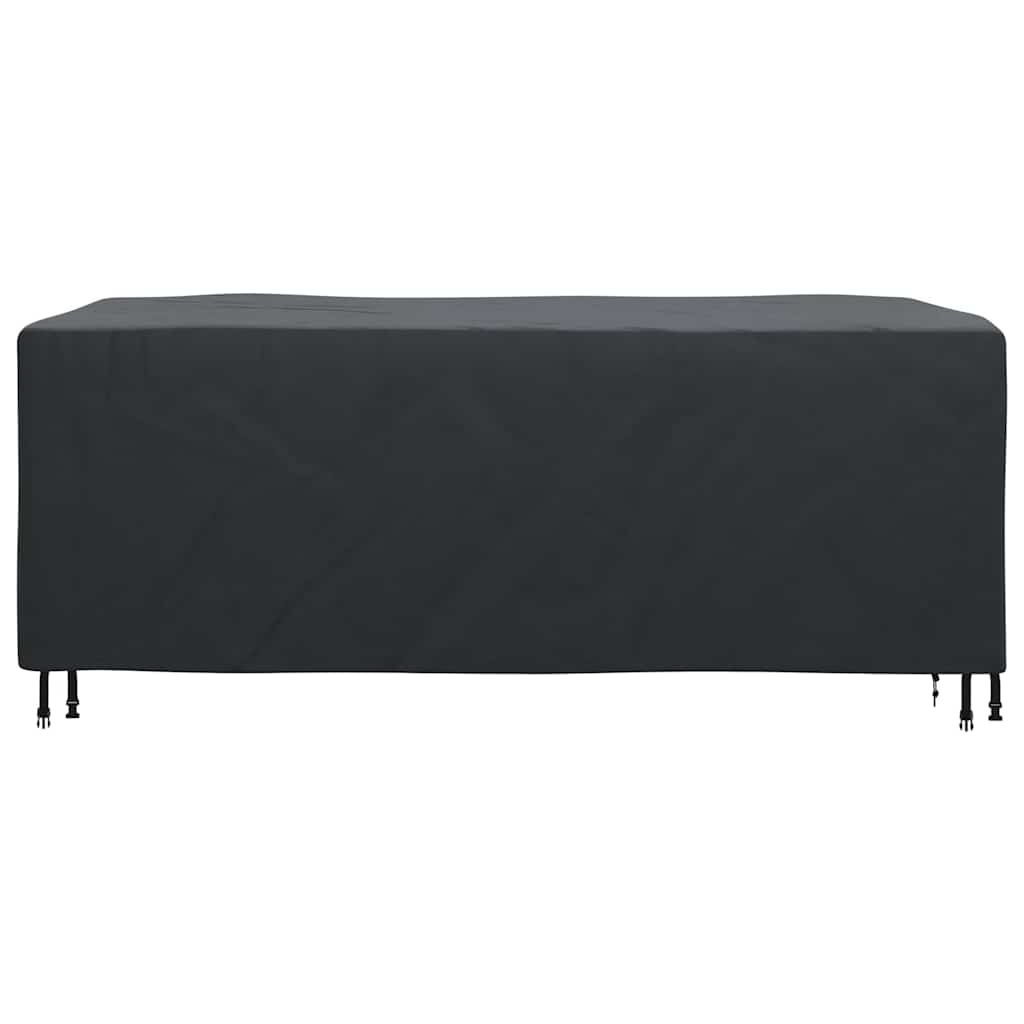 vidaXL Husă pentru Leagăne Simplu Negru 74 x 210 x 40 cm țesătură