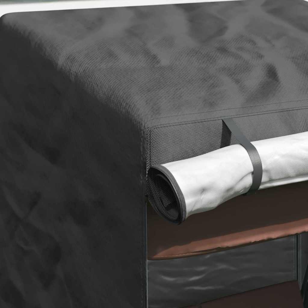 vidaXL Husă pentru Leagăn Negru 120 x 90 x 155 cm Textil Oxford 600D