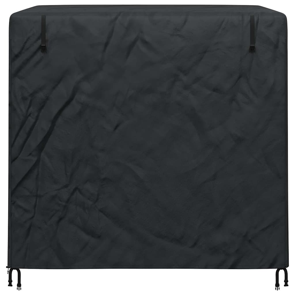 vidaXL Husă pentru Leagăn Simplu Negru 125 x 175 x 160 cm țesătură