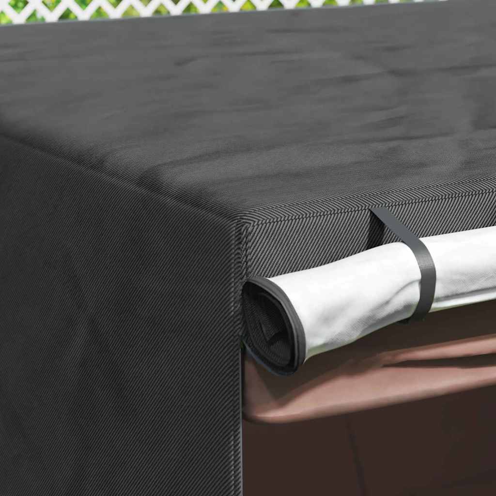 vidaXL Husă pentru Leagăn Negru 250 x 250 x 160 cm Textil Oxford 420D