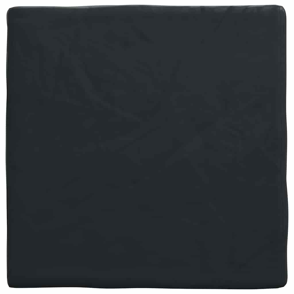 vidaXL Copertă pentru masă Simplu Negru 62 x 62 x 15 cm țesătură