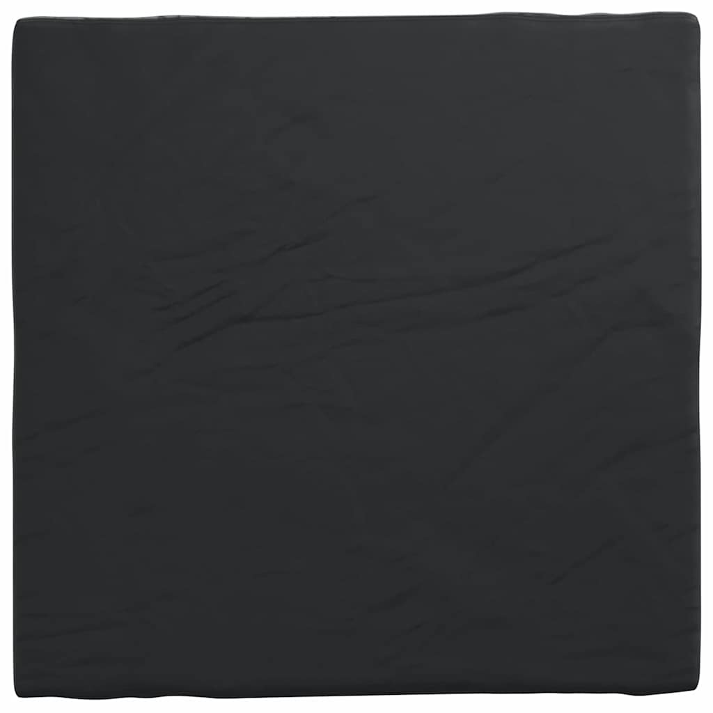 vidaXL Copertă pentru masă Simplu Negru 142 x 142 x 15 cm țesătură