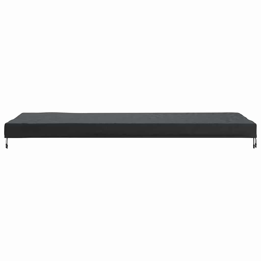 vidaXL Copertă pentru masă Simplu Negru 102 x 202 x 15 cm țesătură