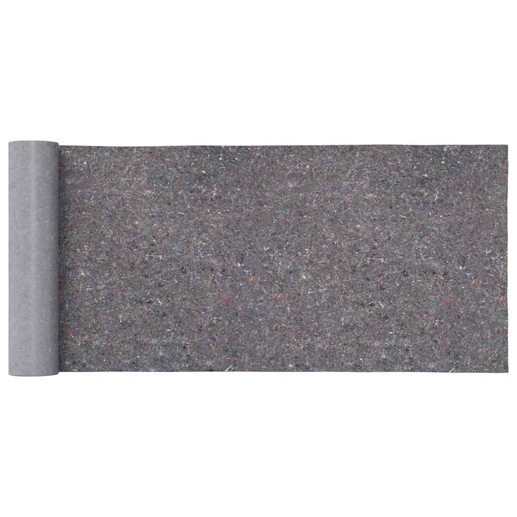 vidaXL Lână anti-alunecare pentru vopsit 25 m 180 g/m² gri vidaXL Lână anti-alunecare pentru vopsit 25 m 180 g/m² gri