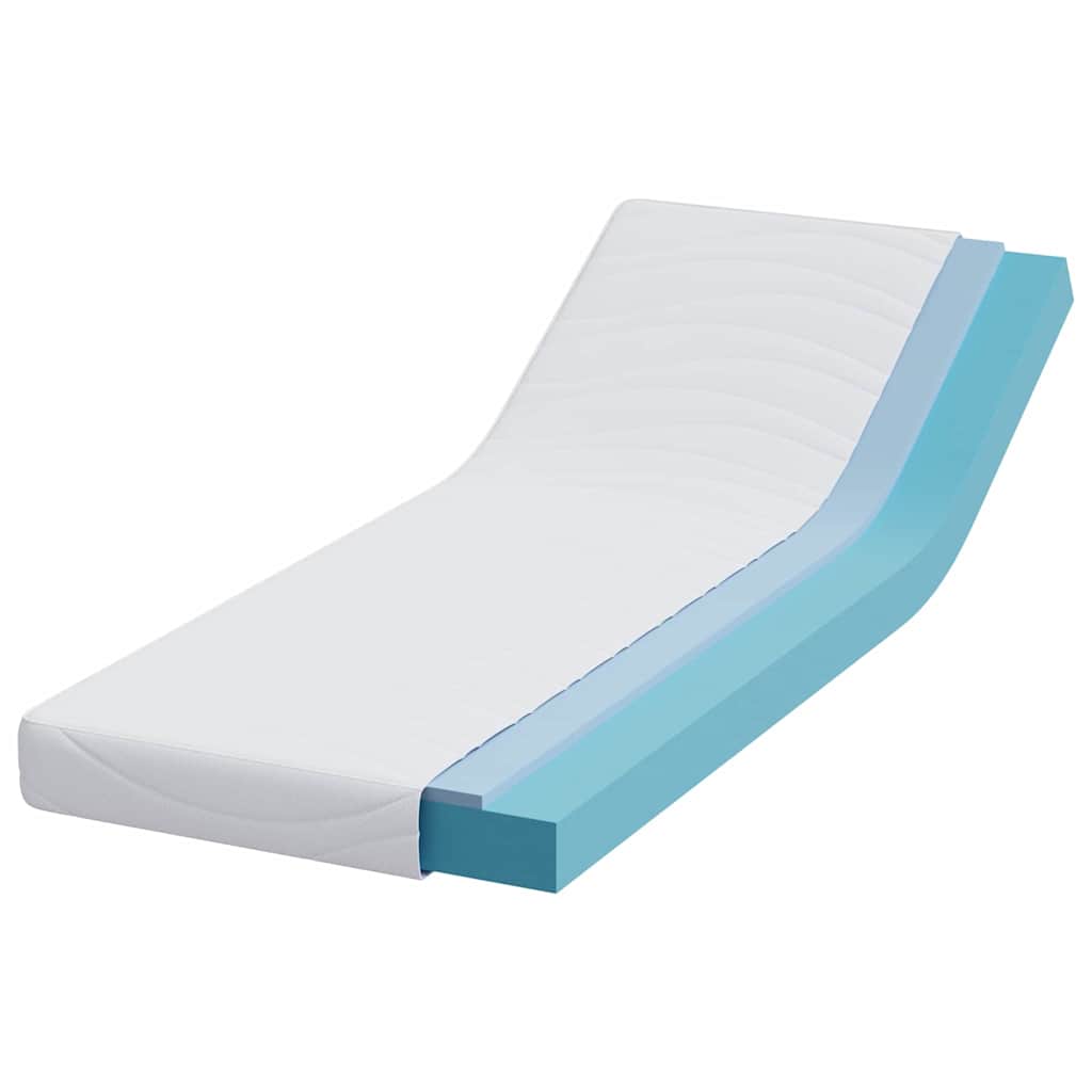 vidaXL Saltele Alb 80 x 200 cm Țesătură din 100% poliester vidaXL Saltele Alb 80 x 200 cm Țesătură din 100% poliester