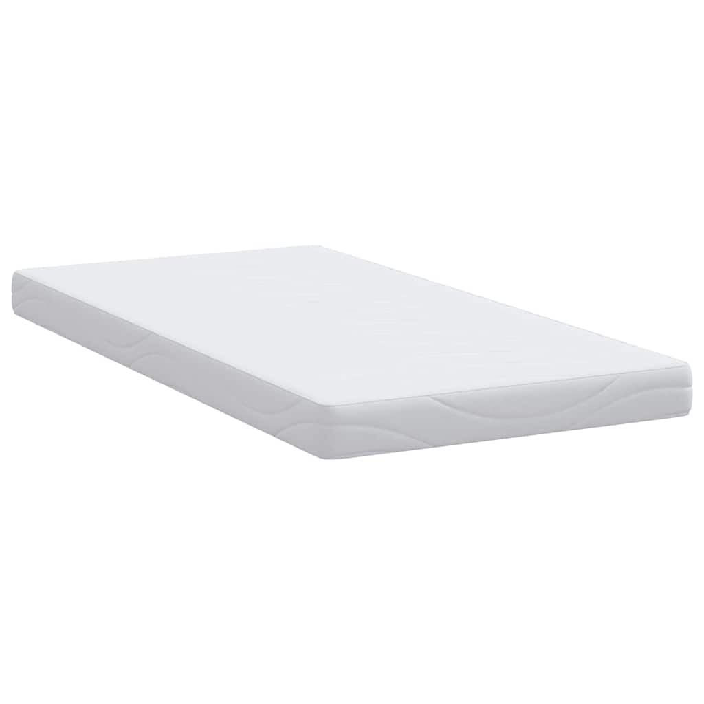 vidaXL Saltele Alb 90 x 200 cm Țesătură din 100% poliester vidaXL Saltele Alb 90 x 200 cm Țesătură din 100% poliester