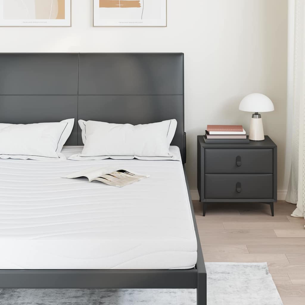vidaXL Saltele Alb 140 x 190 cm Țesătură din 100% poliester vidaXL Saltele Alb 140 x 190 cm Țesătură din 100% poliester