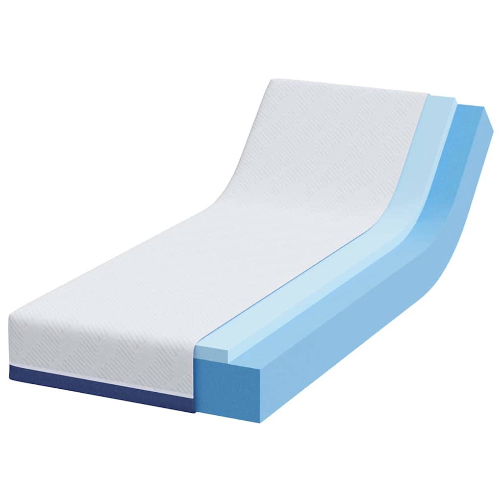 vidaXL Saltele Alb, albastru 80 x 200 cm vidaXL Saltele Alb, albastru 80 x 200 cm