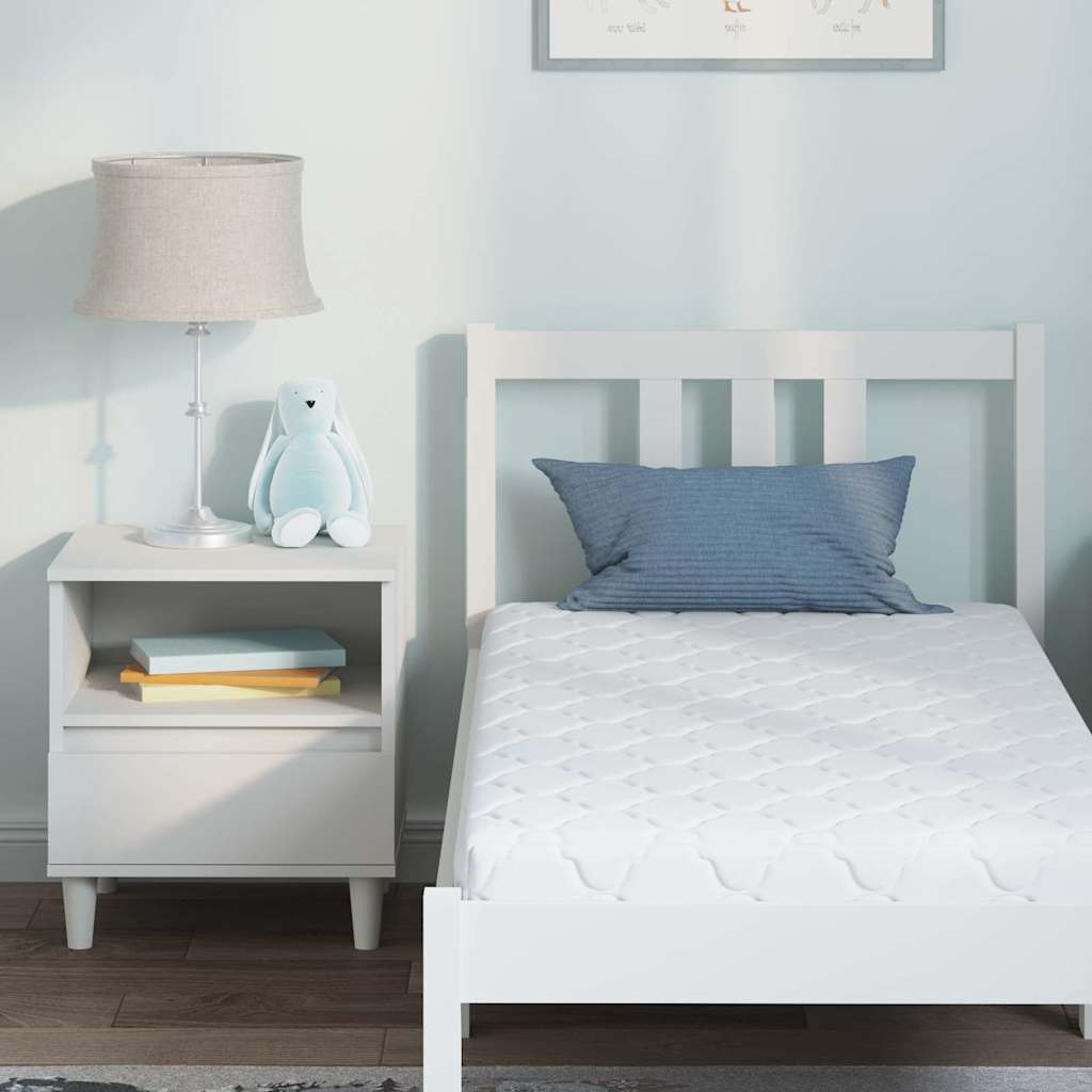 vidaXL Saltele Alb 120 x 60 cm Țesătură din 100% poliester vidaXL Saltele Alb 120 x 60 cm Țesătură din 100% poliester