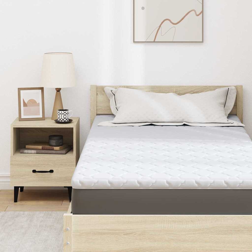 vidaXL Păturile pentru saltea Alb 120 x 200 cm Polyester fără adeziv vidaXL Păturile pentru saltea Alb 120 x 200 cm Polyester fără adeziv