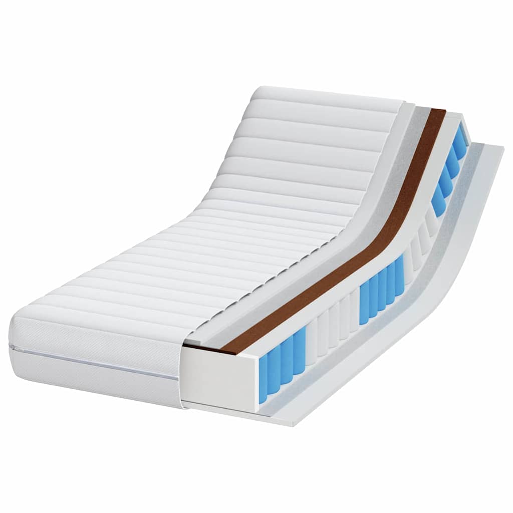 vidaXL Saltele Alb 80 x 160 cm Țesătură din 100% poliester vidaXL Saltele Alb 80 x 160 cm Țesătură din 100% poliester
