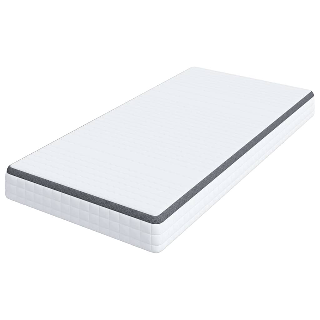 vidaXL Saltele Alb, Gri 90 x 190 cm Țesătură tricotată vidaXL Saltele Alb, Gri 90 x 190 cm Țesătură tricotată