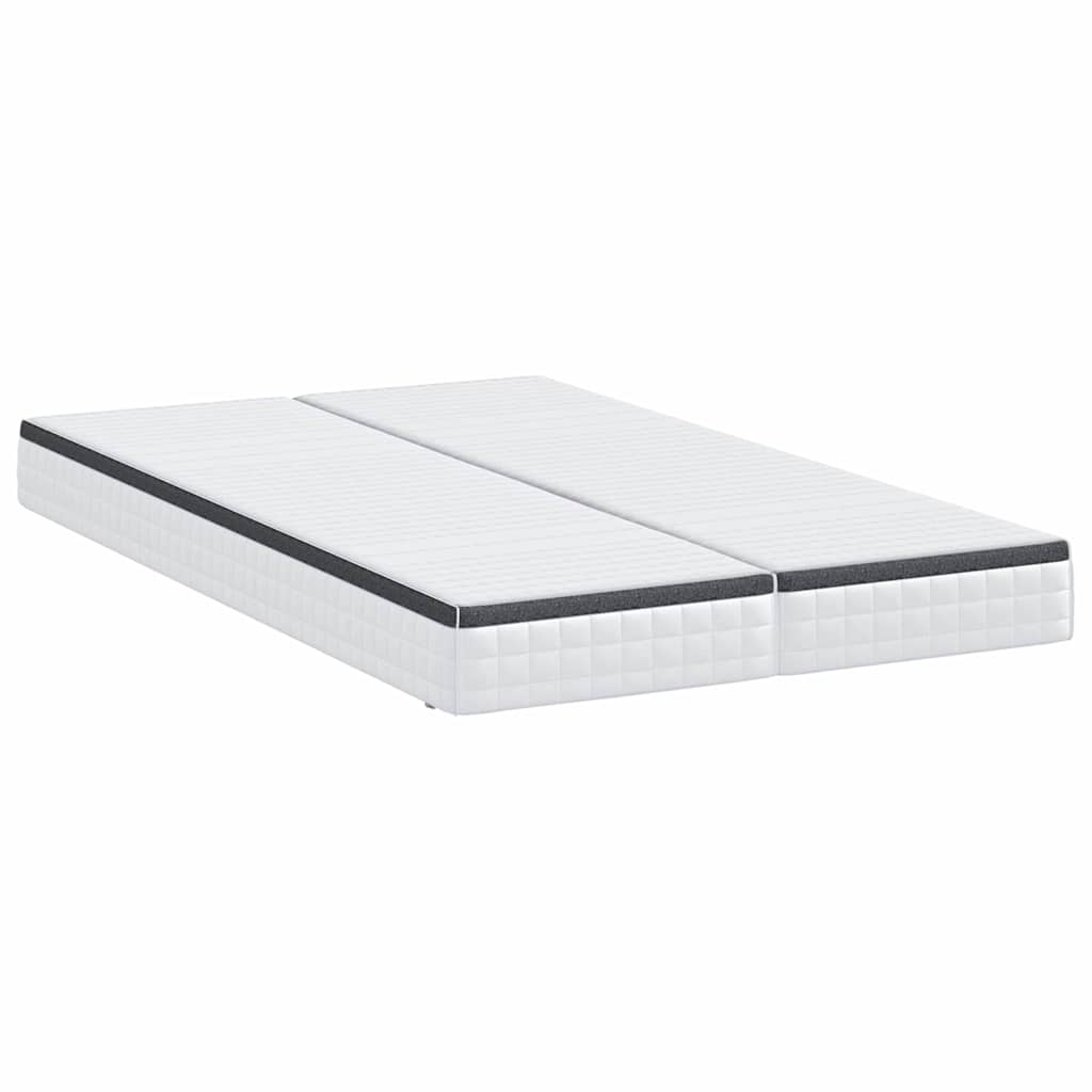 vidaXL Saltele 2 pcs Alb, Gri 60 x 200 cm Țesătură tricotată vidaXL Saltele 2 pcs Alb, Gri 60 x 200 cm Țesătură tricotată