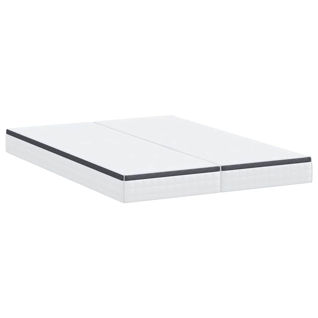 vidaXL Saltele 2 pcs Alb, Gri 80 x 200 cm Țesătură tricotată vidaXL Saltele 2 pcs Alb, Gri 80 x 200 cm Țesătură tricotată