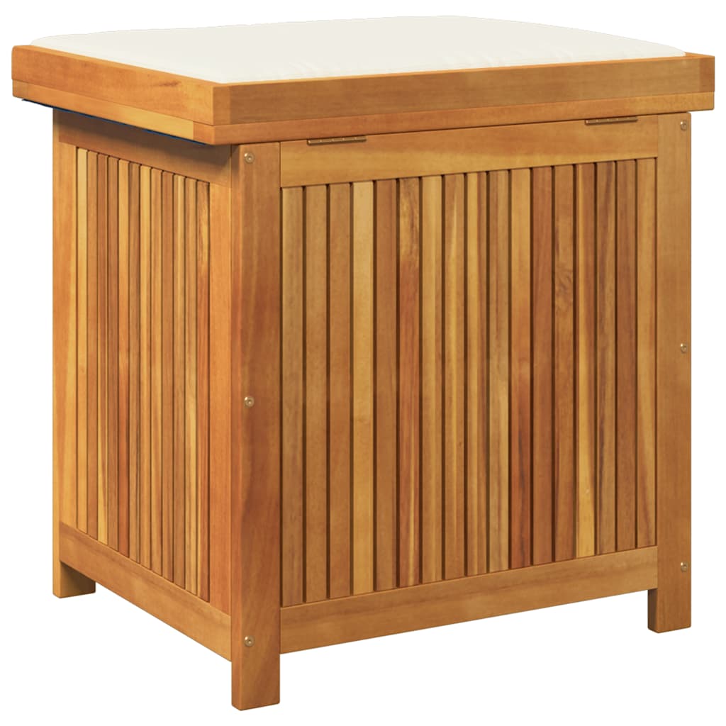 vidaXL Cutie de perne de exterior 60x50x61 cm din lemn masiv de salcâm vidaXL Cutie de perne de exterior 60x50x61 cm din lemn masiv de salcâm