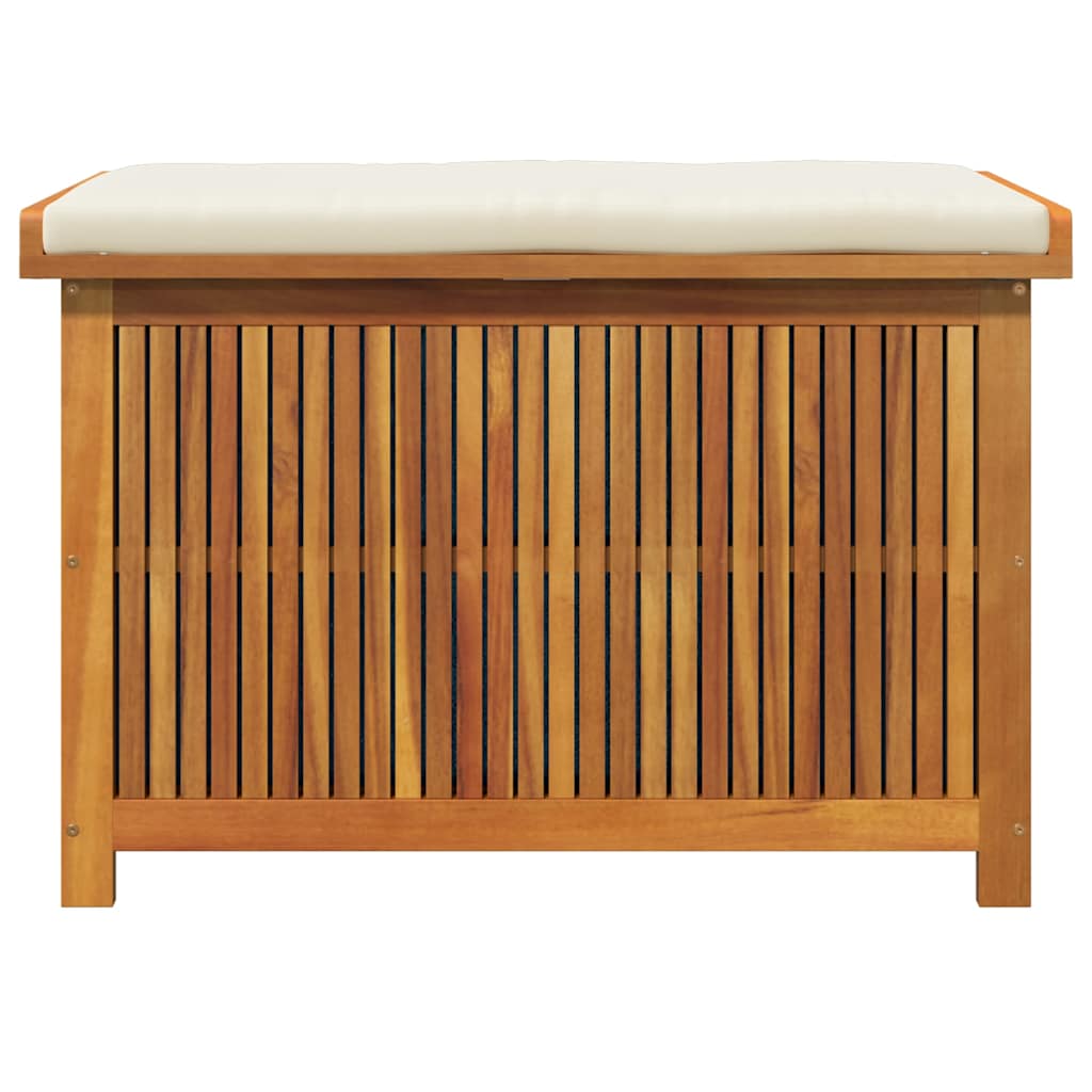 vidaXL Cutie de perne de exterior 90x50x60,5 cm lemn masiv de salcâm vidaXL Cutie de perne de exterior 90x50x60,5 cm lemn masiv de salcâm