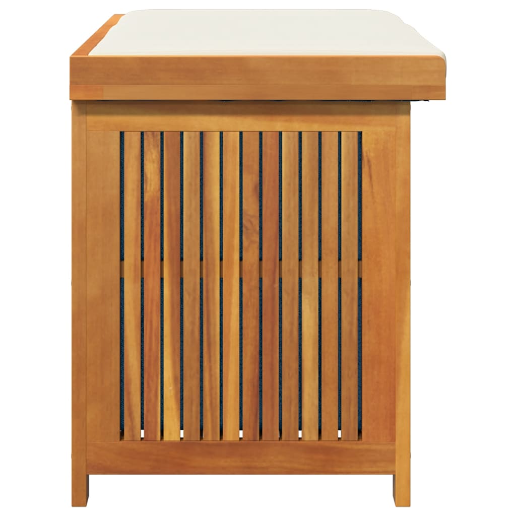 vidaXL Cutie de perne de exterior 90x50x60,5 cm lemn masiv de salcâm vidaXL Cutie de perne de exterior 90x50x60,5 cm lemn masiv de salcâm
