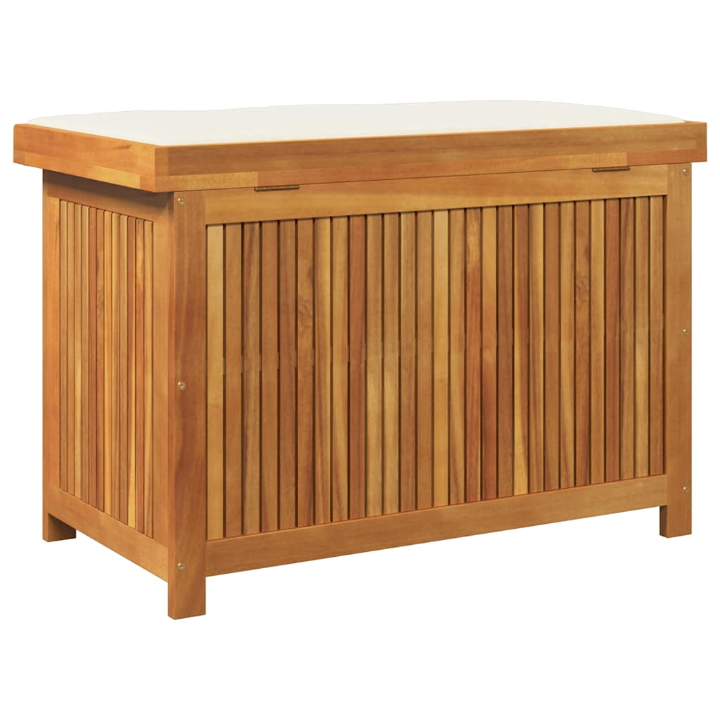 vidaXL Cutie de perne de exterior 90x50x60,5 cm lemn masiv de salcâm vidaXL Cutie de perne de exterior 90x50x60,5 cm lemn masiv de salcâm