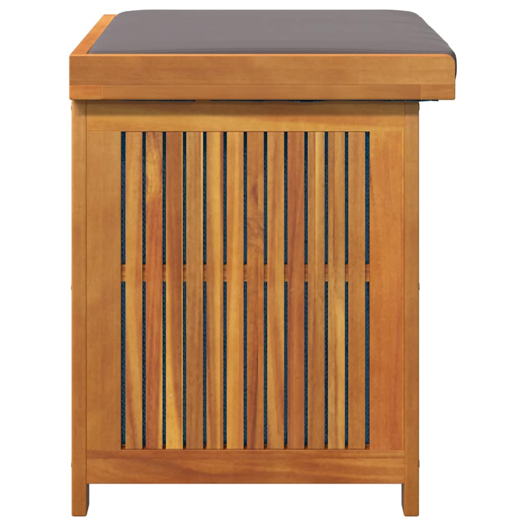 vidaXL Cutie de perne de exterior 60x50x61 cm din lemn masiv de salcâm vidaXL Cutie de perne de exterior 60x50x61 cm din lemn masiv de salcâm