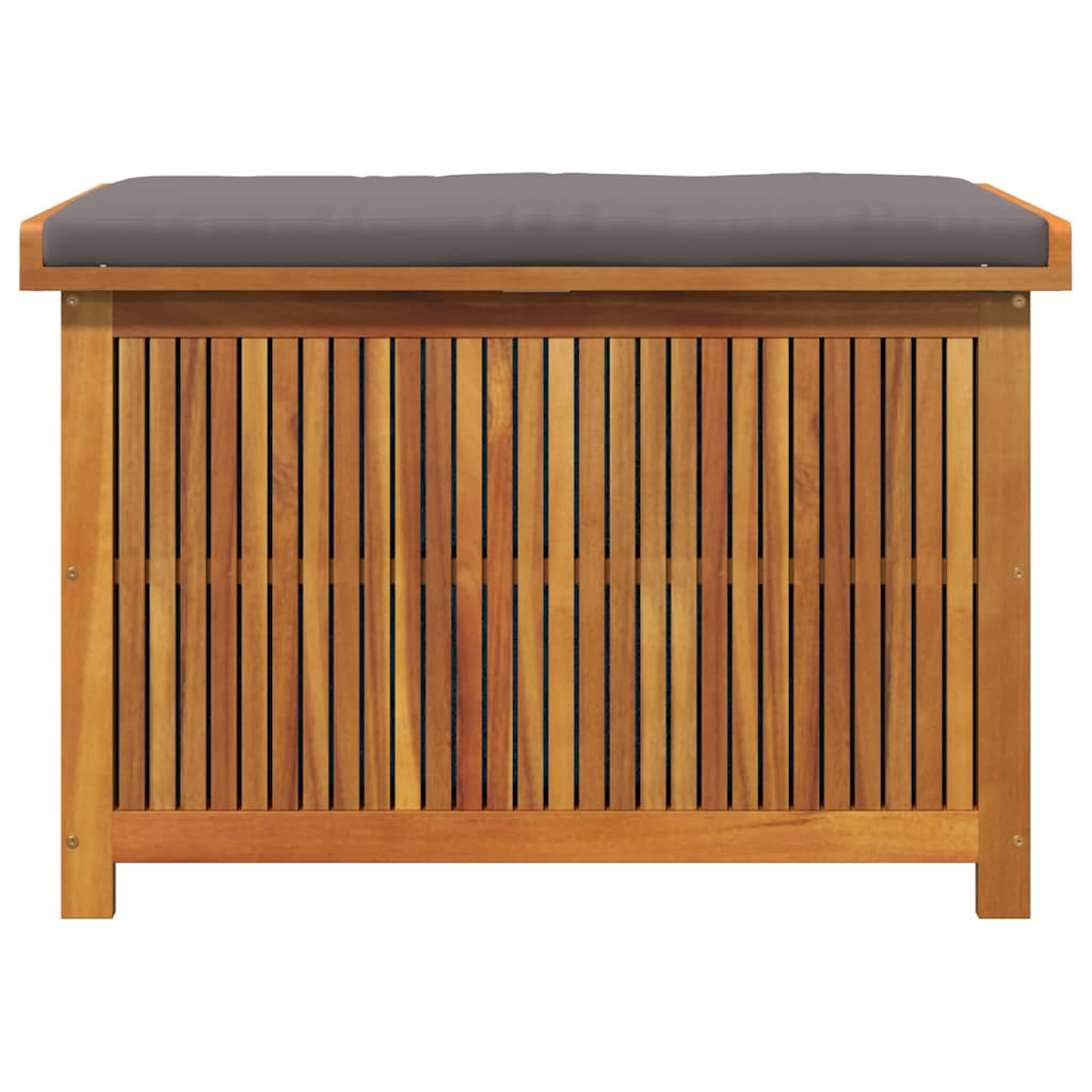 vidaXL Cutie de perne de exterior 90x50x60,5 cm lemn masiv de salcâm vidaXL Cutie de perne de exterior 90x50x60,5 cm lemn masiv de salcâm