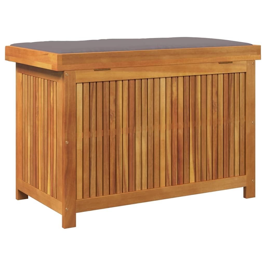 vidaXL Cutie de perne de exterior 90x50x60,5 cm lemn masiv de salcâm vidaXL Cutie de perne de exterior 90x50x60,5 cm lemn masiv de salcâm