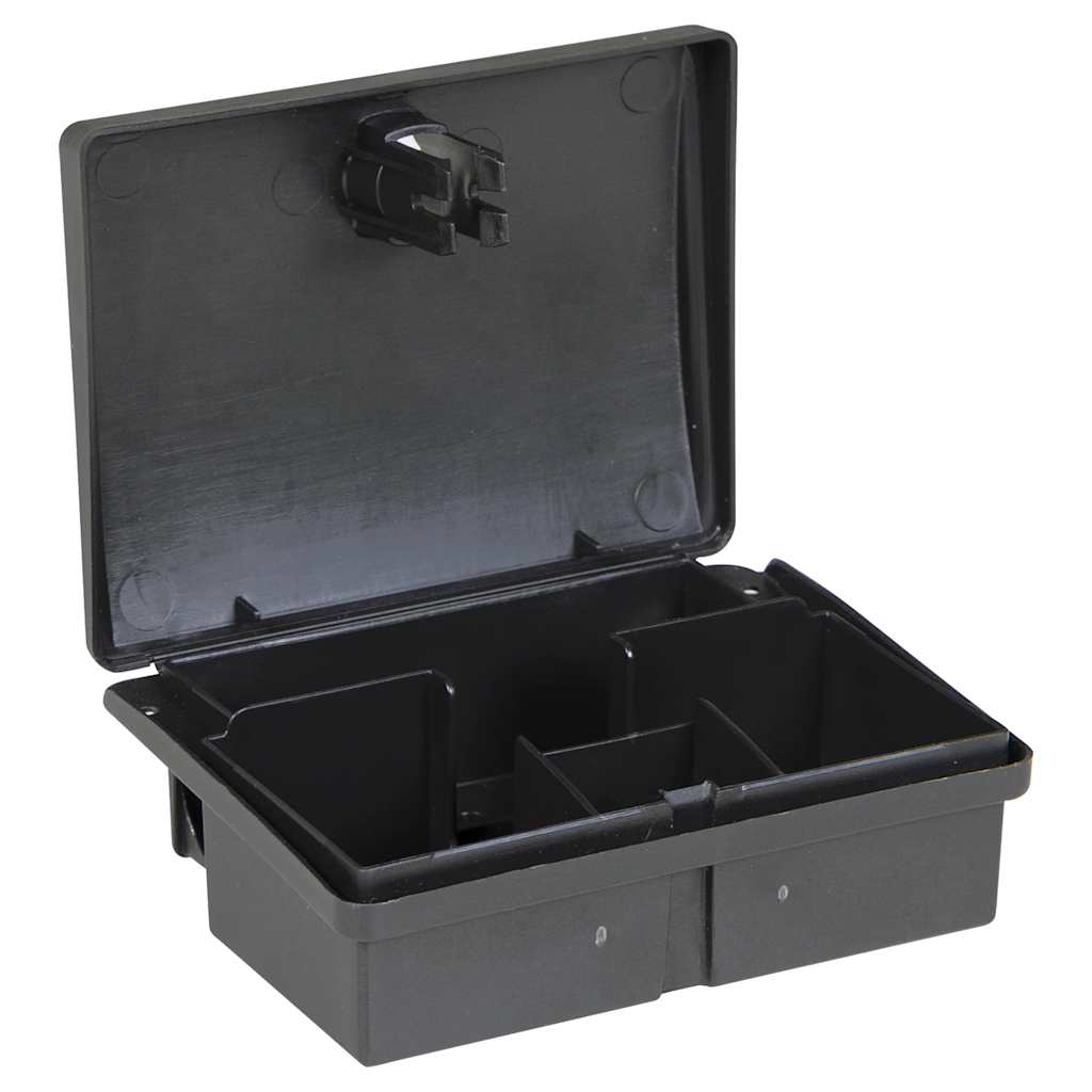 vidaXL Capcane pentru șoareci 5 buc Negru 13x10x4 cm vidaXL Capcane pentru șoareci 5 buc Negru 13x10x4 cm