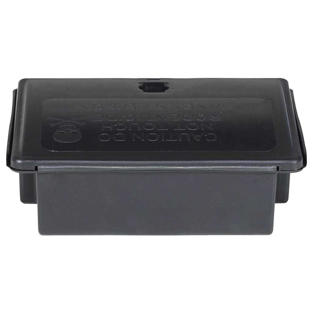 vidaXL Capcane pentru șoareci 5 buc Negru 13x10x4 cm vidaXL Capcane pentru șoareci 5 buc Negru 13x10x4 cm