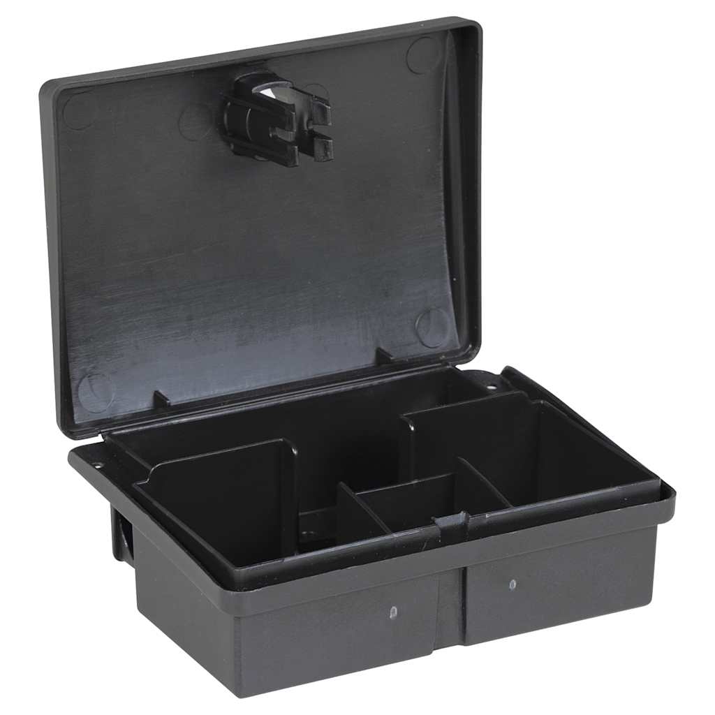 vidaXL Capcane pentru șoareci 10 buc Negru 13x10x4 cm vidaXL Capcane pentru șoareci 10 buc Negru 13x10x4 cm