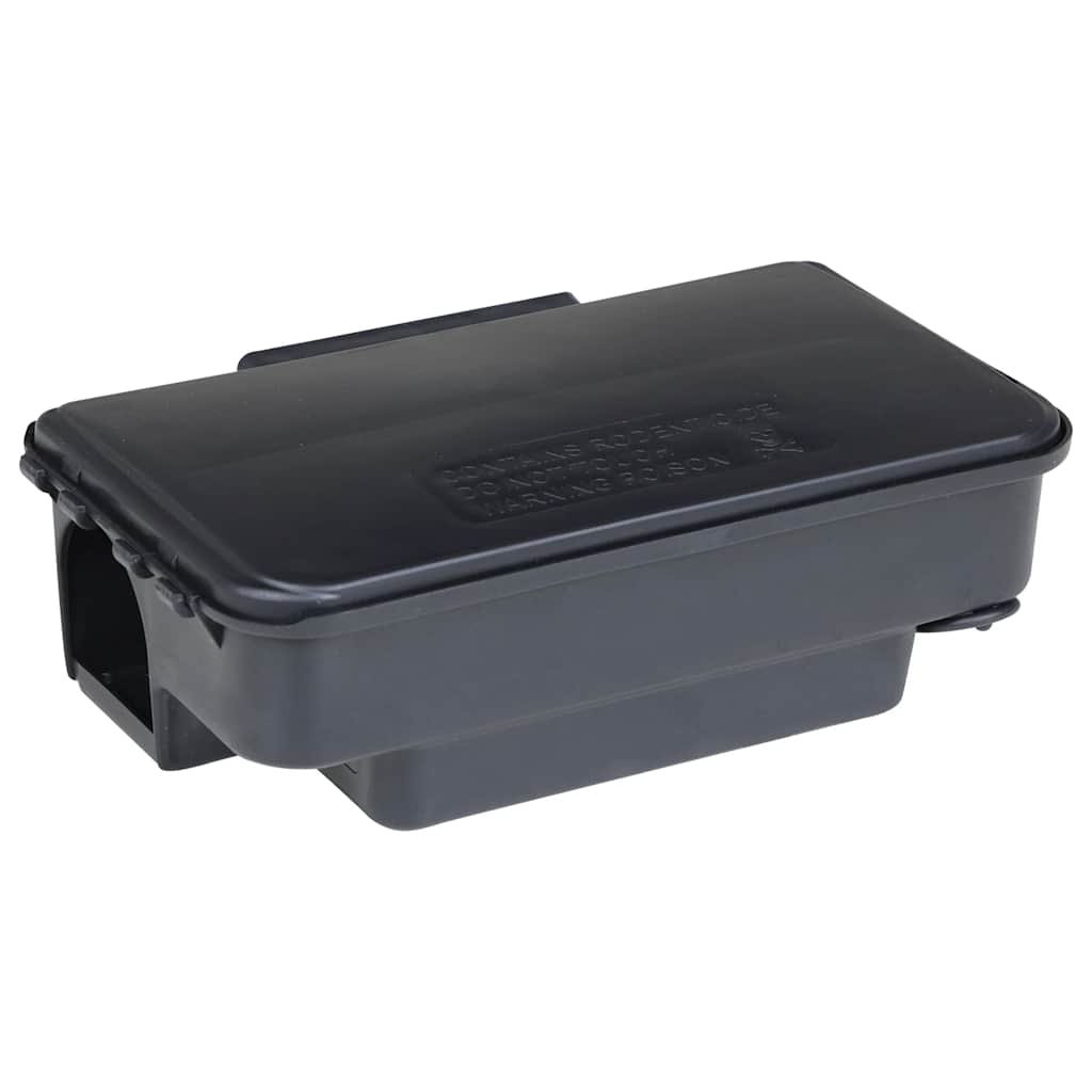 vidaXL Capcane pentru șoareci 4 buc Negru 22x12,5x7,5 cm vidaXL Capcane pentru șoareci 4 buc Negru 22x12,5x7,5 cm