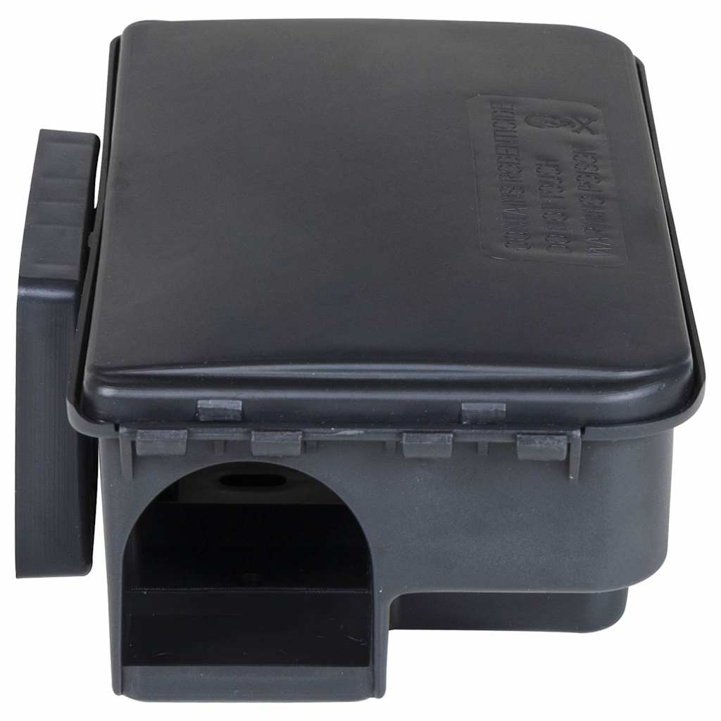 vidaXL Capcane pentru șoareci 12 buc Negru 22x12,5x7,5 cm vidaXL Capcane pentru șoareci 12 buc Negru 22x12,5x7,5 cm