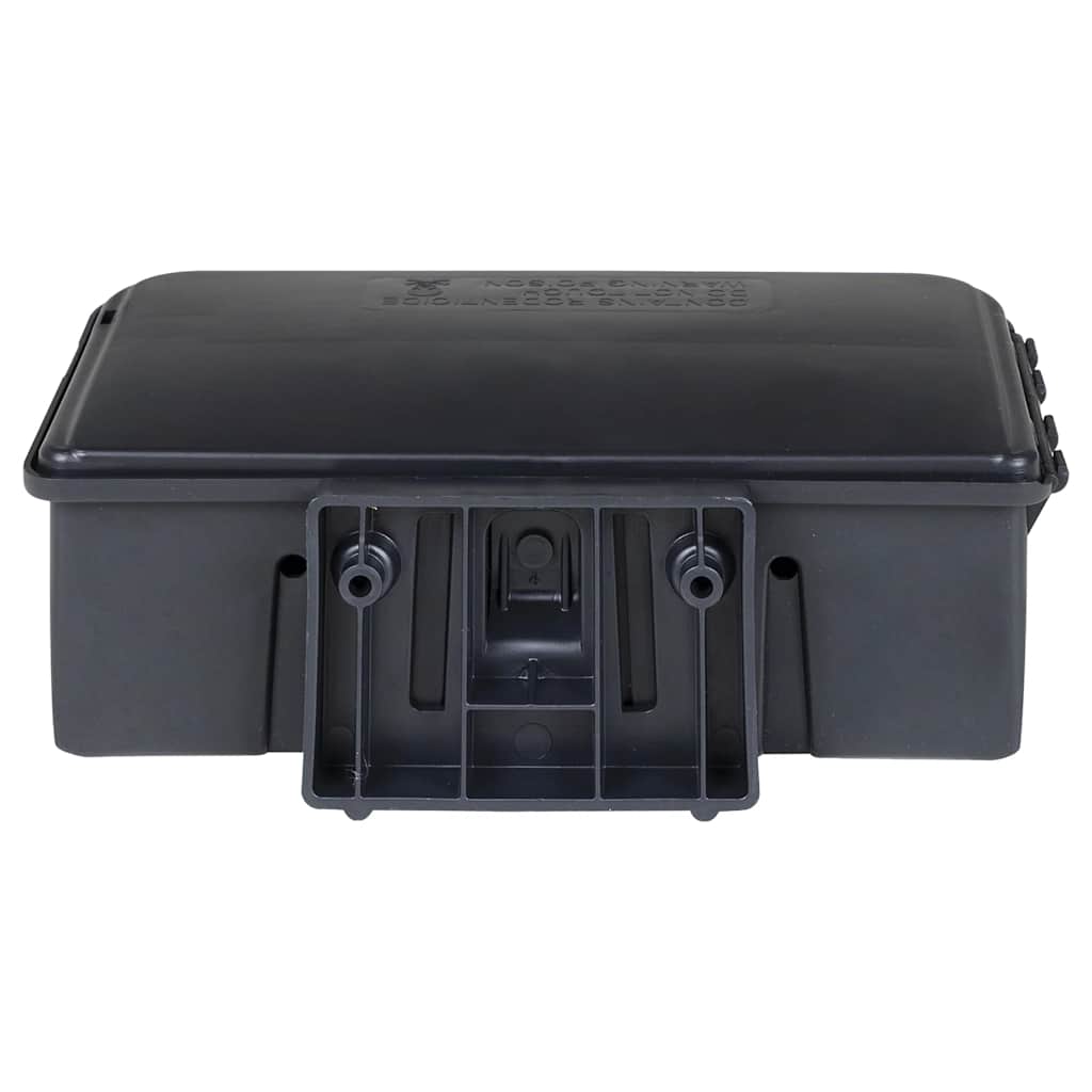 vidaXL Capcane pentru șoareci 12 buc Negru 22x12,5x7,5 cm vidaXL Capcane pentru șoareci 12 buc Negru 22x12,5x7,5 cm