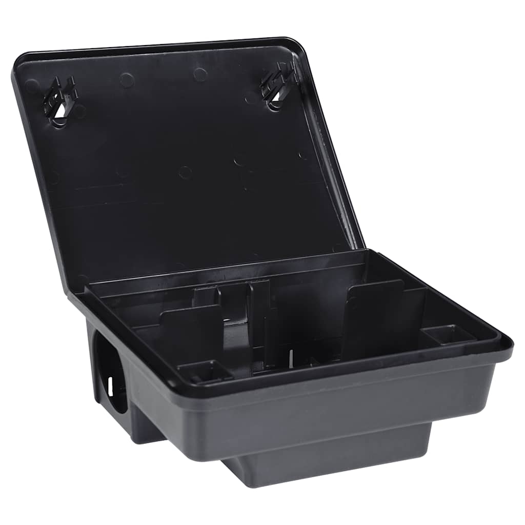vidaXL Capcane pentru șoareci 4 buc Negru 23x19x9,5 cm vidaXL Capcane pentru șoareci 4 buc Negru 23x19x9,5 cm