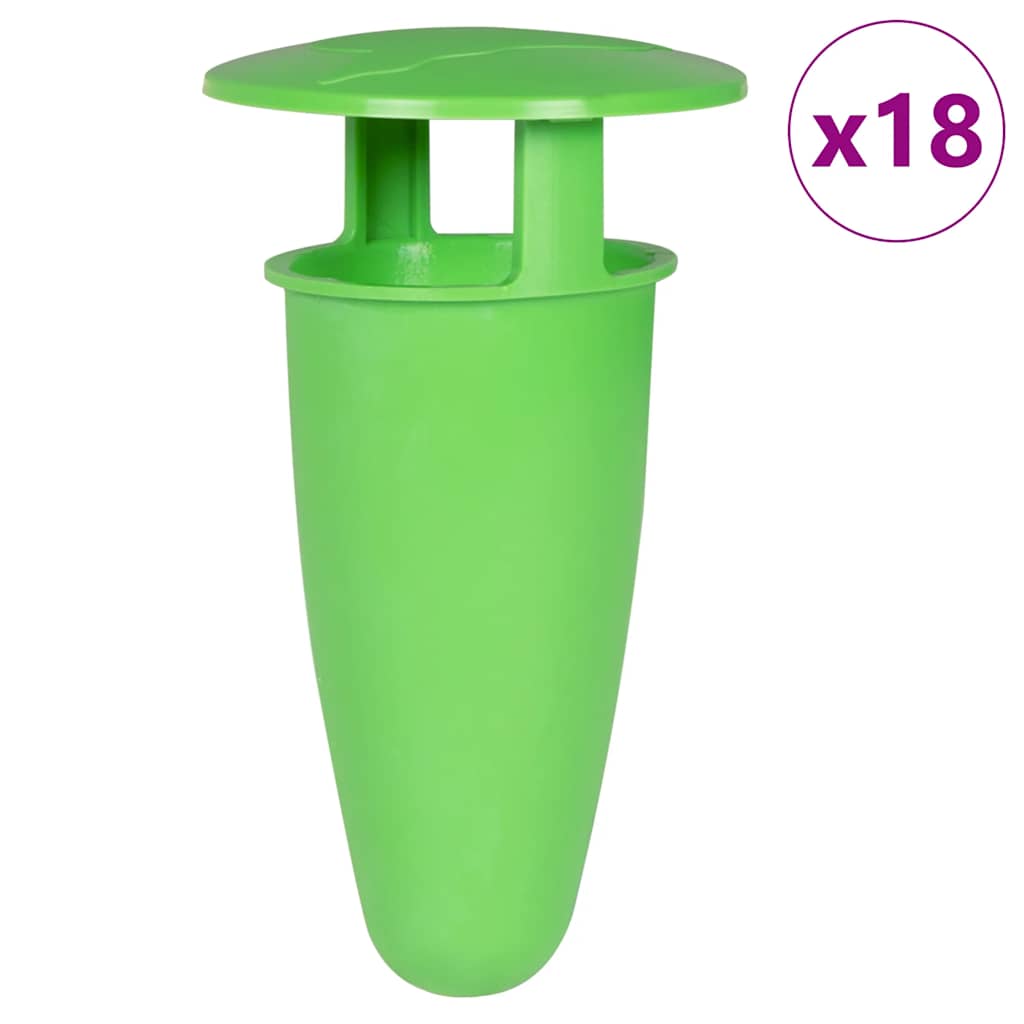vidaXL Capcane pentru melci și melci 18 buc Verde vidaXL Capcane pentru melci și melci 18 buc Verde