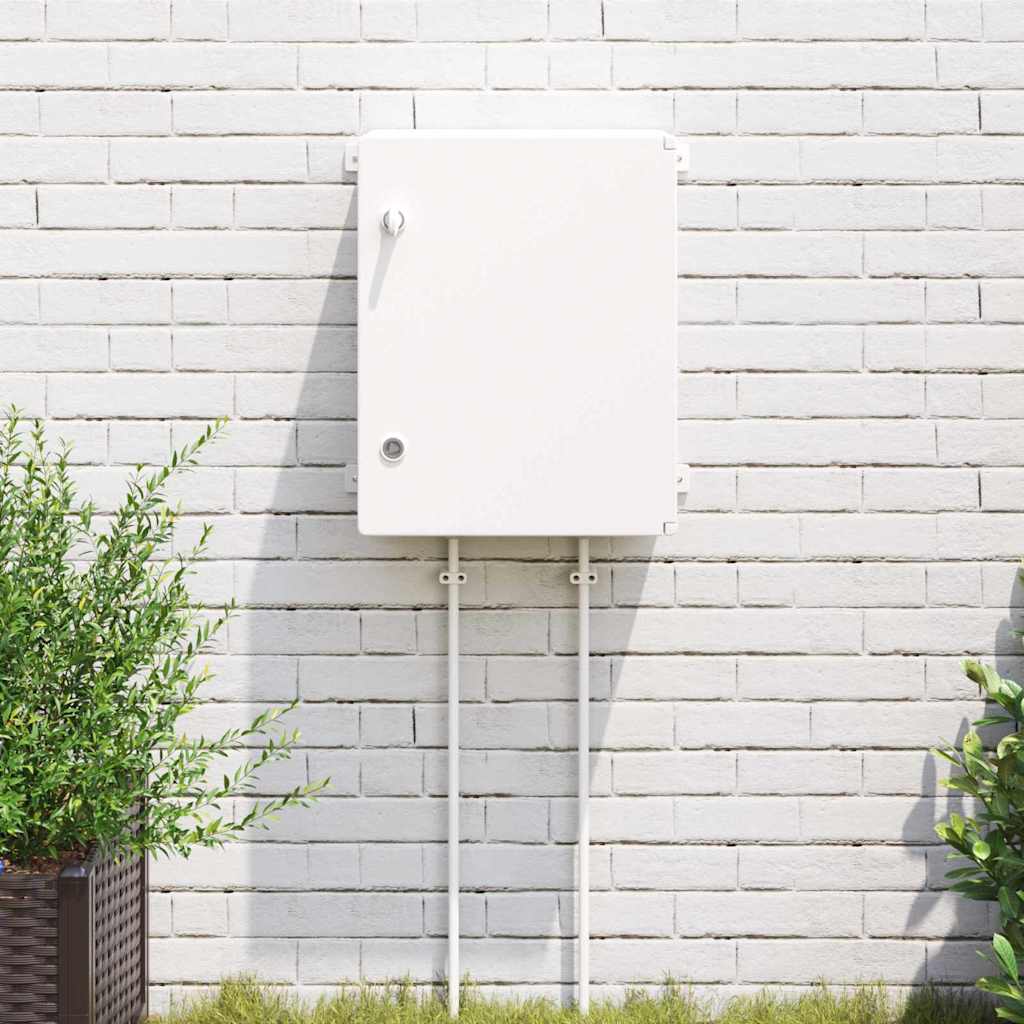 vidaXL Dulap de control Gri 40 x 24 x 50 cm Plastic ABS