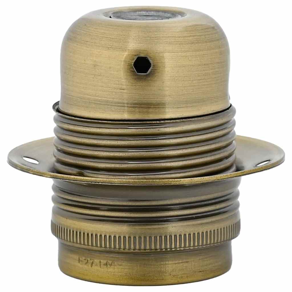 vidaXL Suporturi de lampă 2 buc Bronz E27 vidaXL Suporturi de lampă 2 buc Bronz E27