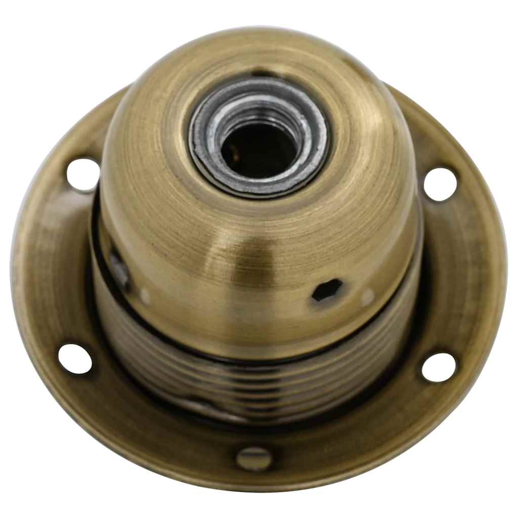 vidaXL Suporturi de lampă 2 buc Bronz E27 vidaXL Suporturi de lampă 2 buc Bronz E27