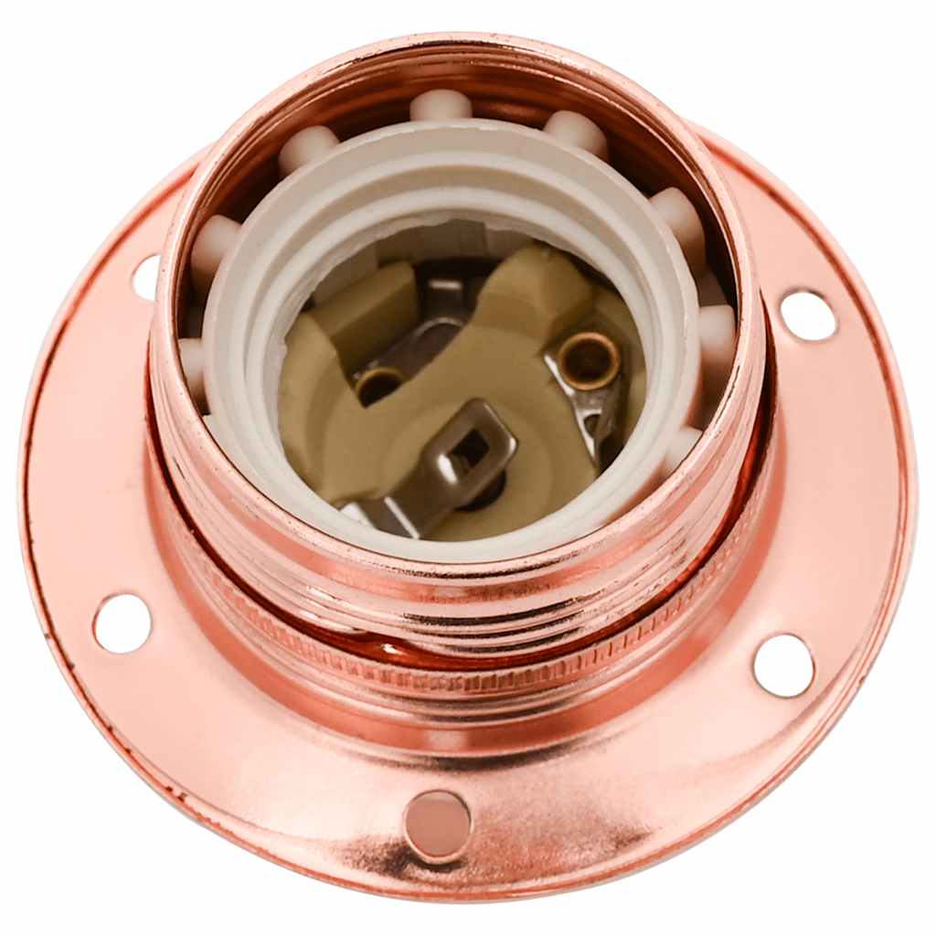 vidaXL Suporturi de lampă 2 buc Rose Gold E27 vidaXL Suporturi de lampă 2 buc Rose Gold E27